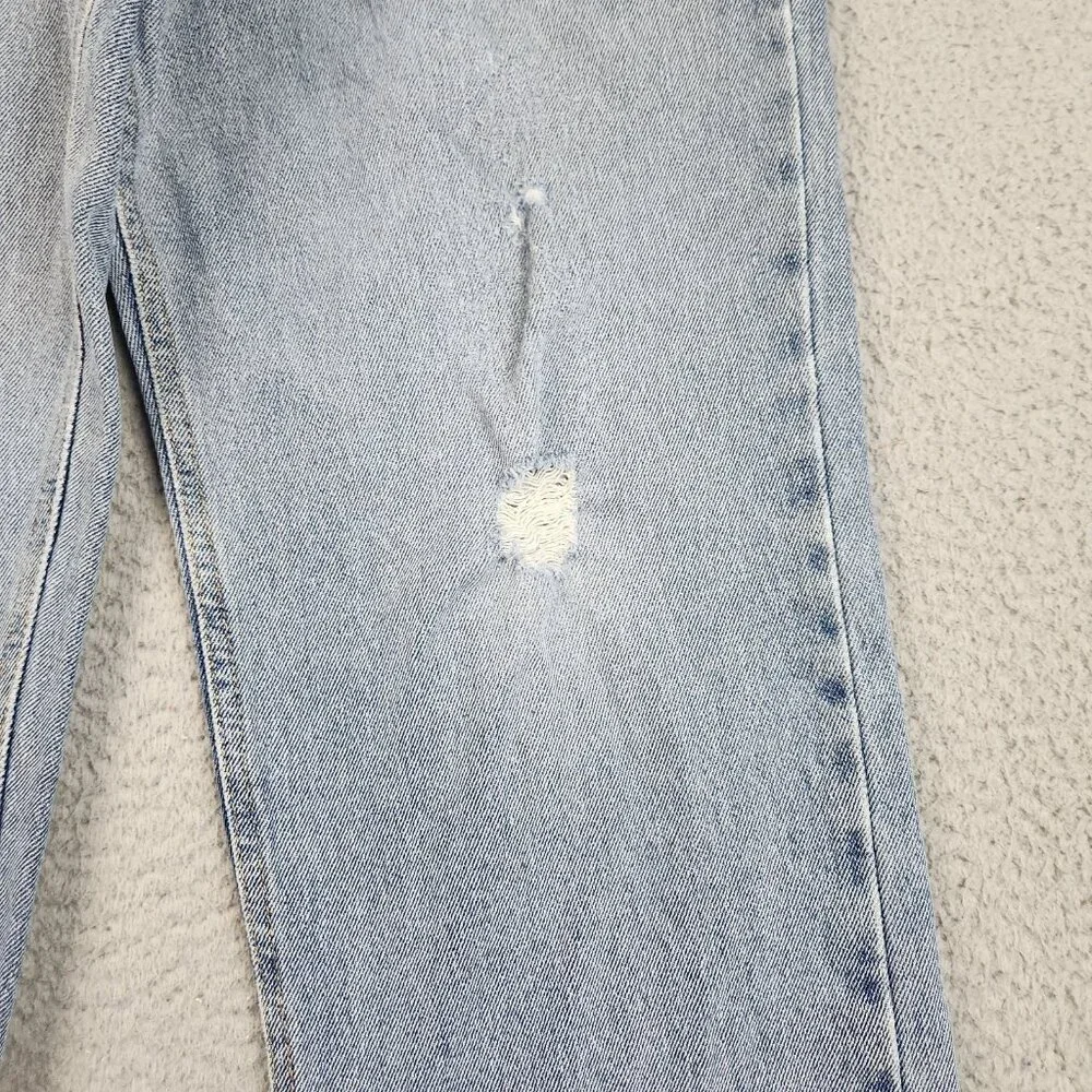 Mens 34x32 Distressed VTG Cowboy Cut Denim Jeans Classic Grunge‎ Workwear Pants